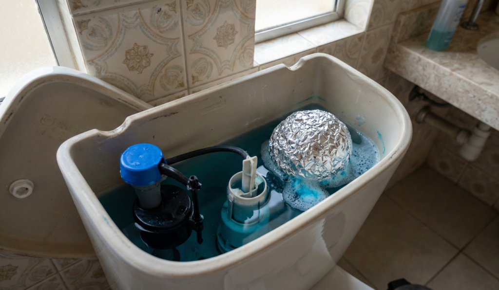 Uma bolinha com alguns produtos podem perfumar seu vaso sanitário