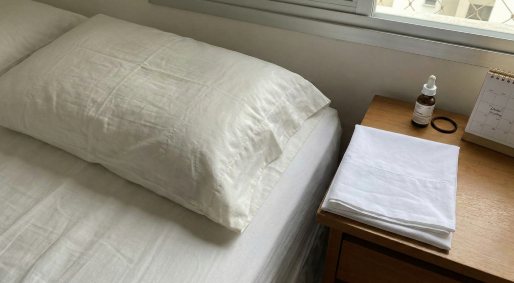 Rotina correta de lavagem de fronhas é essencial para a saúde da pele