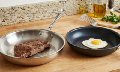 Inox vs antiaderente: o detalhe que decide se sua comida vai dourar ou só “cozinhar” sem graça na frigideira