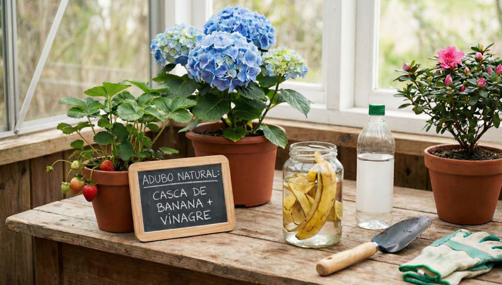 Misturar casca de banana com vinagre para plantas: para que serve e por que tanta gente recomenda