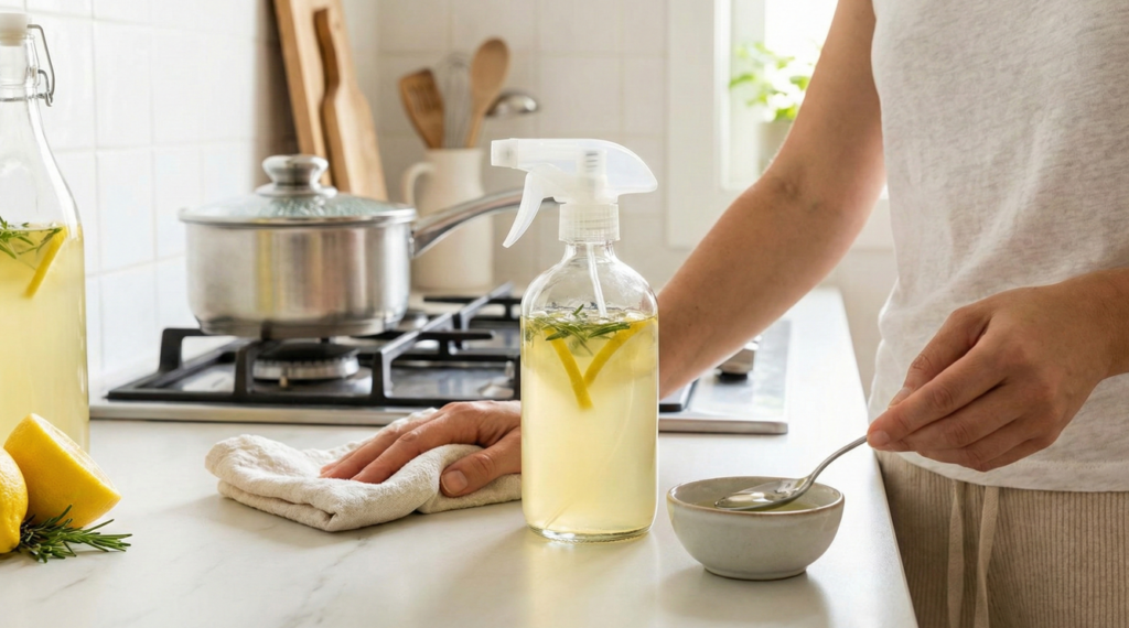 A casca de limão que perfuma a cozinha em minutos e ainda rende uma água útil para reaproveitar sem desperdício
