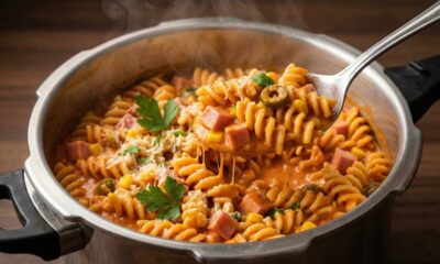 Essa receita de macarrão suja apenas uma panela e fica pronto em poucos minutos, ideal para um almoço corrido