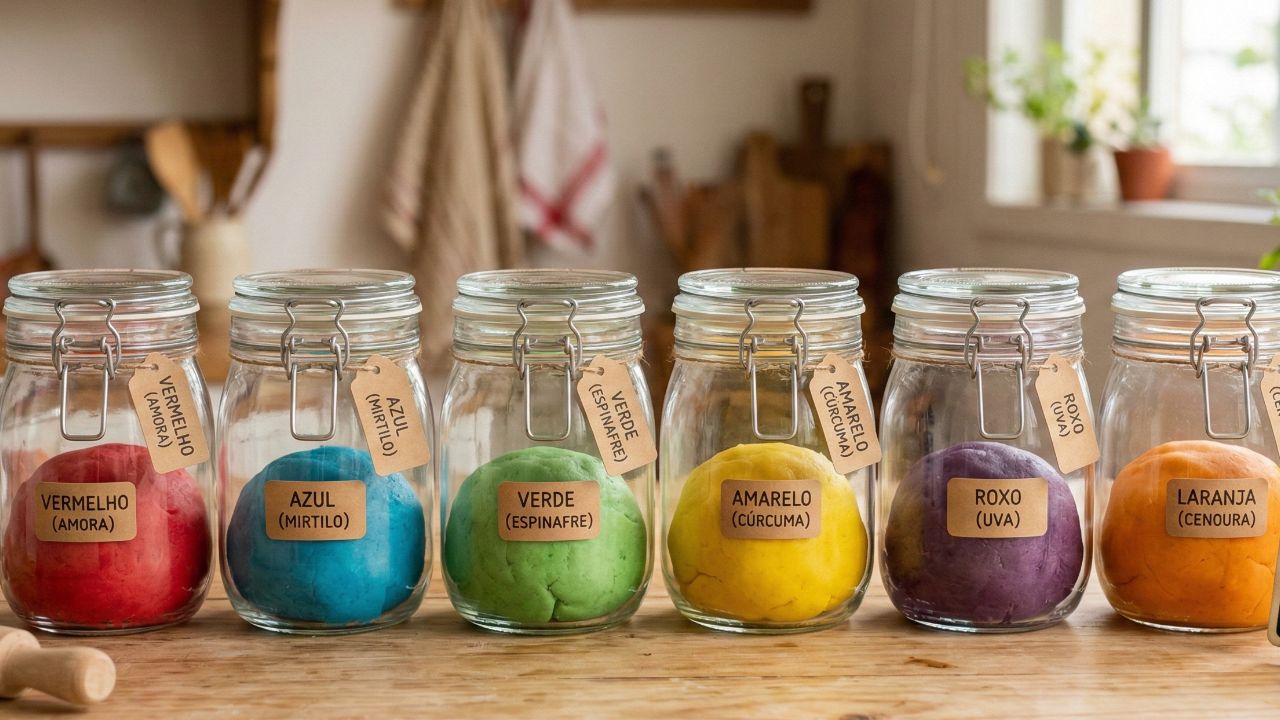 Bicarbonato e amido criam a massinha caseira mais perfeita e macia que você já viu