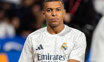Mbappé é flagrado defendendo Vini Jr do racismo em Benfica x Real Madrid
