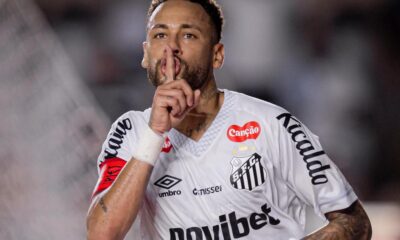 Neymar, atacante do Santos