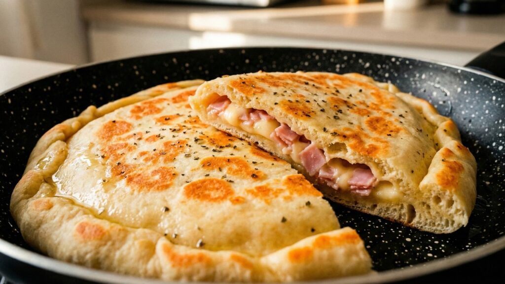 Com apenas 15 minutos você prepara esse lanche quentinho que não precisa de forno e nem suja muita louça