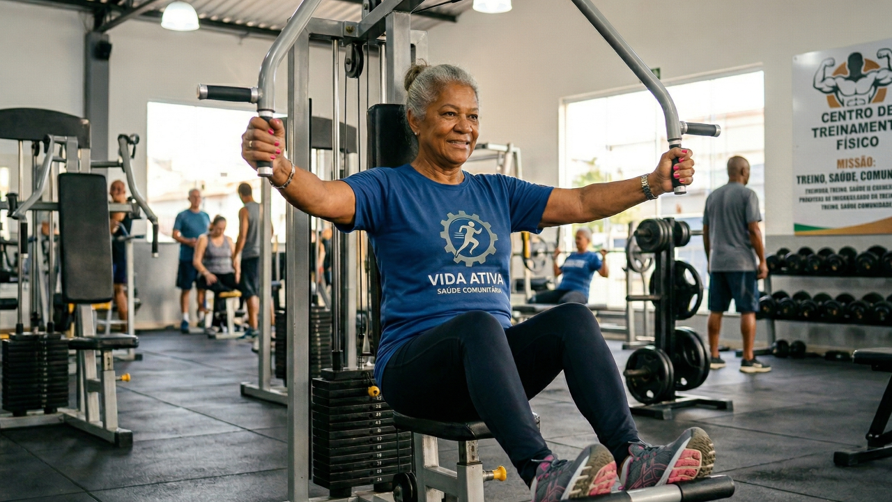 Não é só caminhada: treino de força pode ser o maior aliado das mulheres depois dos 60 no dia a dia
