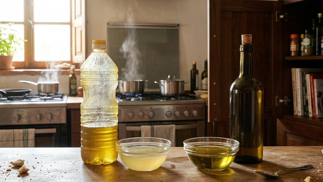 A maioria guarda o azeite no lugar errado e esse erro comum pode arruinar o sabor em poucas semanas