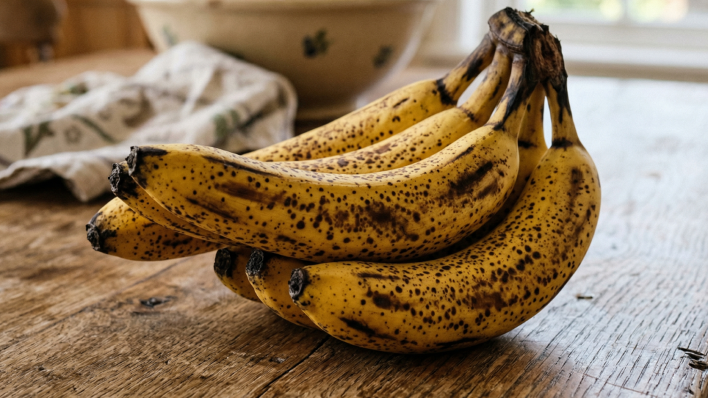 A banana que parece menos gostosa pode ser a melhor para o intestino em muitos casos