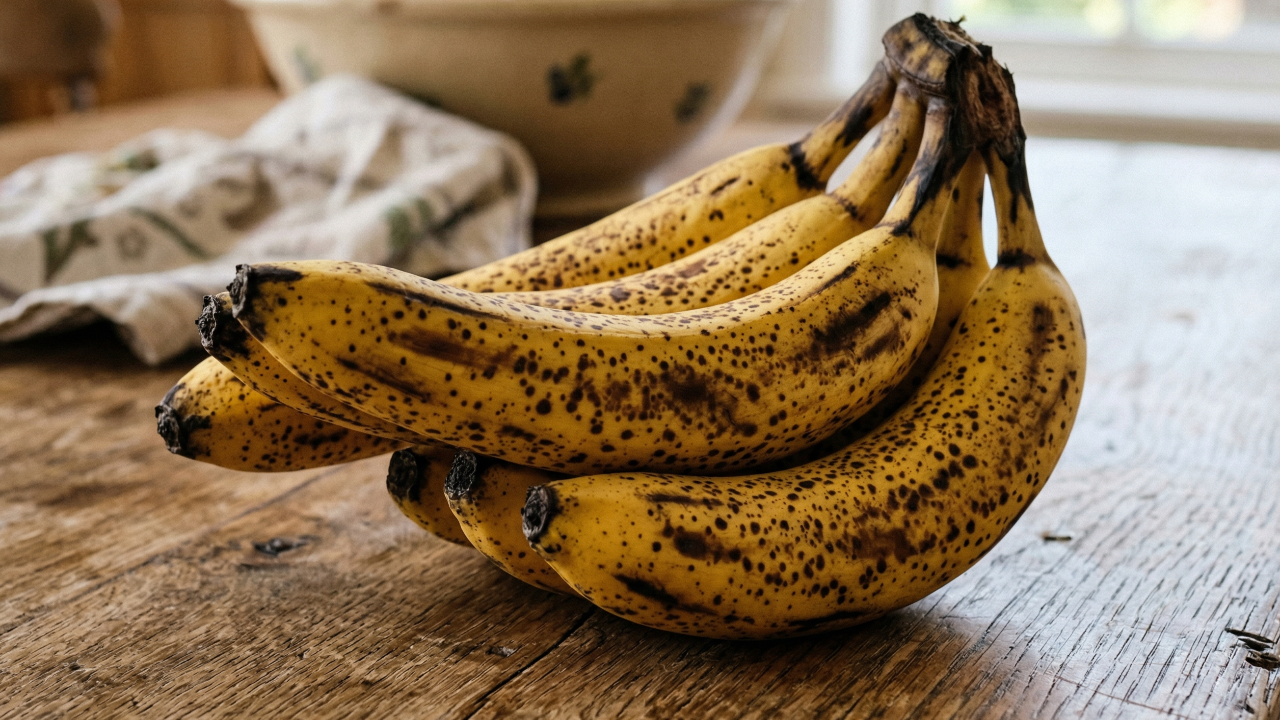 Adeus bananas passadas: o segredo para conservar a fruta por mais dias está no lugar onde ela fica