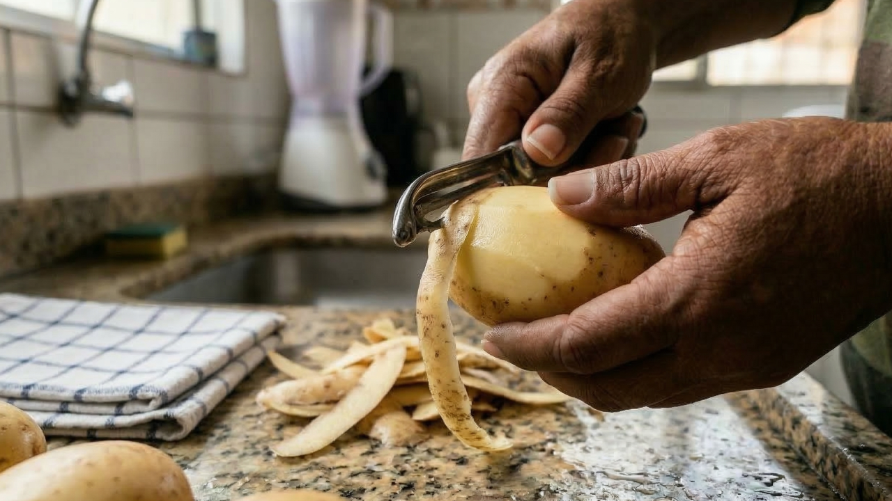 Não jogue fora as cascas de batata: esse adubo natural pode transformar seu jardim e a sua horta
