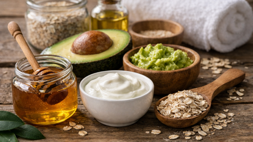 4 ingredientes naturais da cozinha que podem cuidar bem da sua pele sem complicar a rotina