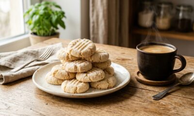 Prato de espaguete à carbonara cremoso com molho de ovos e queijo envolvendo a massa, cubos de bacon dourado por cima e leve pimenta-do-reino, prato servido sobre mesa de almoço caseiro