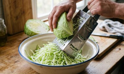 Esse método fácil para picar repolho deixa o corte mais uniforme, economiza tempo e melhora o resultado em várias receitas