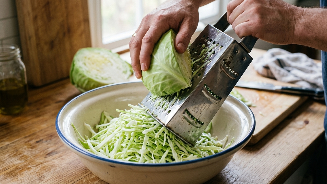 Esse método fácil para picar repolho deixa o corte mais uniforme, economiza tempo e melhora o resultado em várias receitas