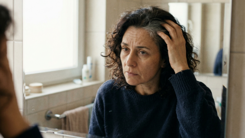 Cabelo grisalho por estresse pode regredir? O que a ciência realmente observou nos fios brancos