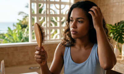 Calor, sol e suor: por que o cabelo cai mais no verão