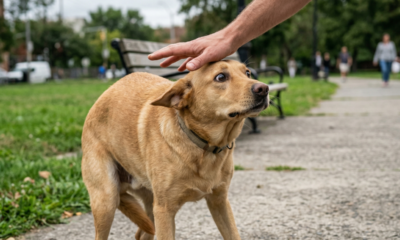 Passar a mão na cabeça do cachorro nem sempre é carinho e pode ser visto como ameaça