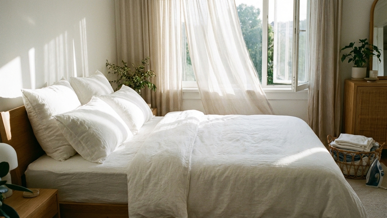 Saiba como deixar a cama com cheiro de roupa limpa e fresca todos os dias sem esforço