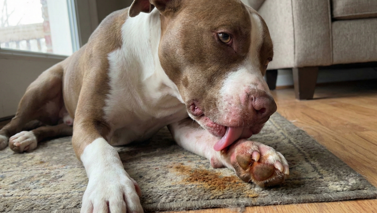 Meu cachorro lambe as patas sem parar: causas mais comuns e o que fazer em casa antes de piorar