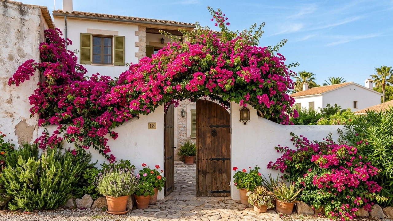 3 plantas que crescem rápido e são perfeitas para fachada sem exigir muitos cuidados