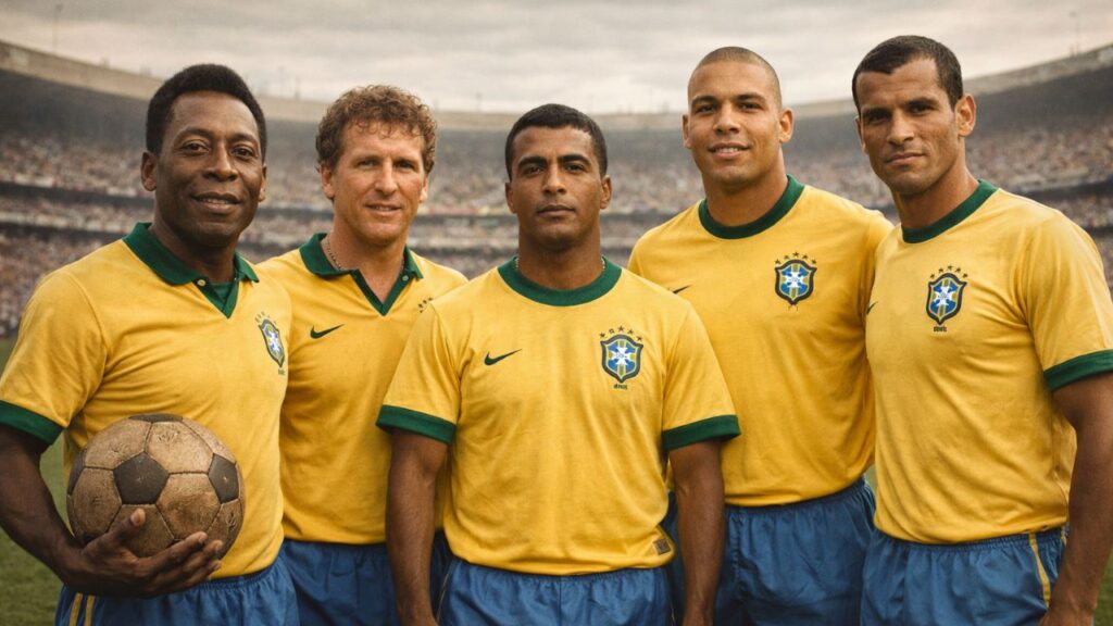 Esses ídolos do futebol antigo marcaram uma geração e hoje são lembrados com muita nostalgia