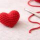Coração de crochê fácil para iniciantes que nunca pegaram agulha e já querem ver resultado bonito