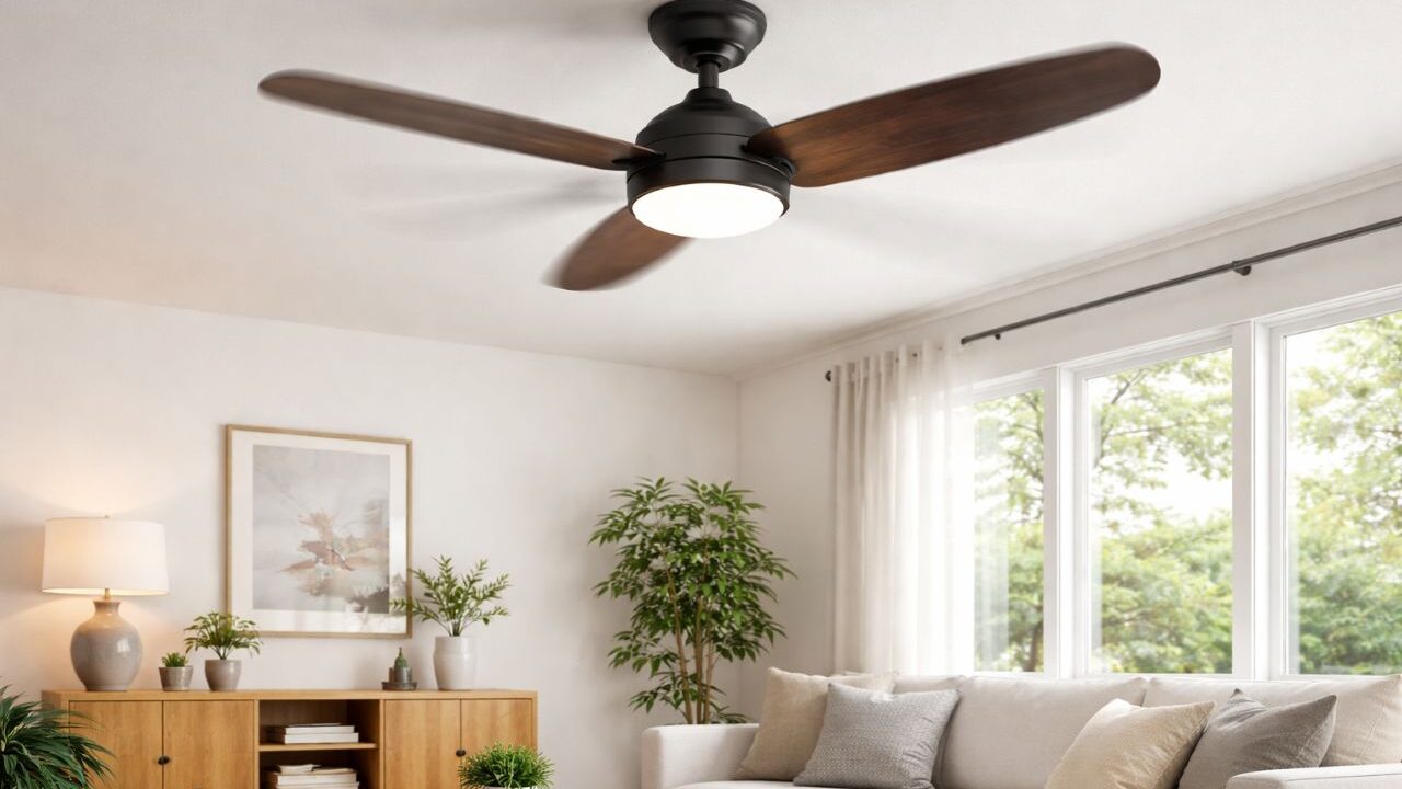 Os 5 melhores ventiladores de teto 2026 e quais modelos realmente valem a pena