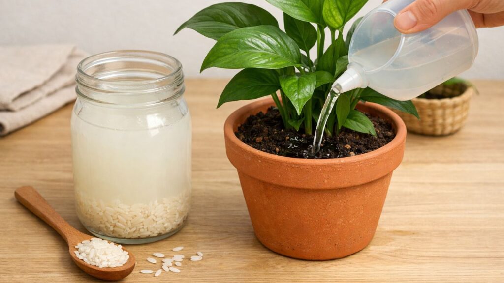 Misture isso na água e veja suas plantas crescer mais rápido do que o normal com um truque simples