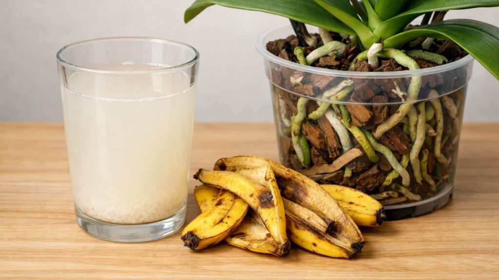 Suas orquídeas podem florir mais se você começar a colocar isso na água durante a rega