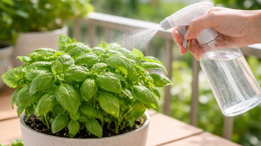 Misturar vinagre com água nas folhas: quando usar e quando evitar