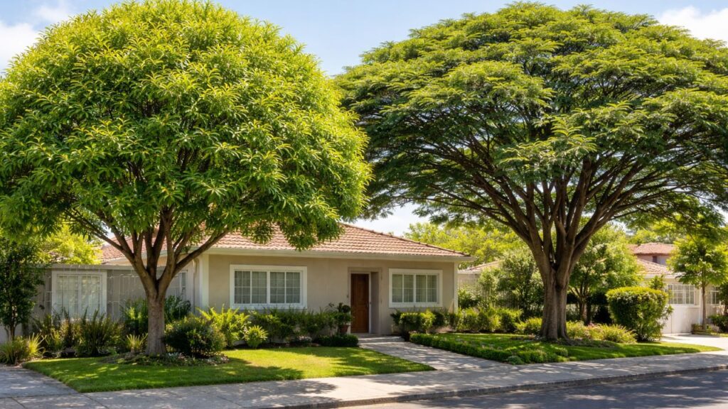 2 árvores para plantar na frente de casa que crescem rápido e fazem sombra de verdade