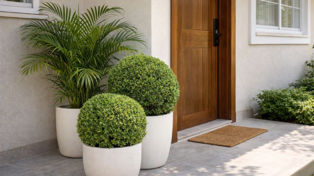 Plantas que deixam a entrada da casa mais elegante sem precisar gastar muito