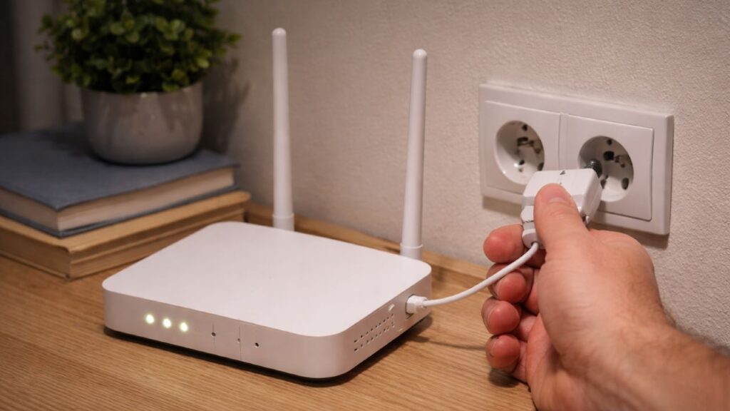 O que acontece se você desligar o roteador todos os dias antes de dormir