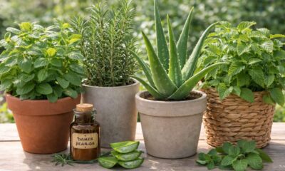 10 plantas medicinais essenciais para ter em casa e montar uma verdadeira farmácia natural