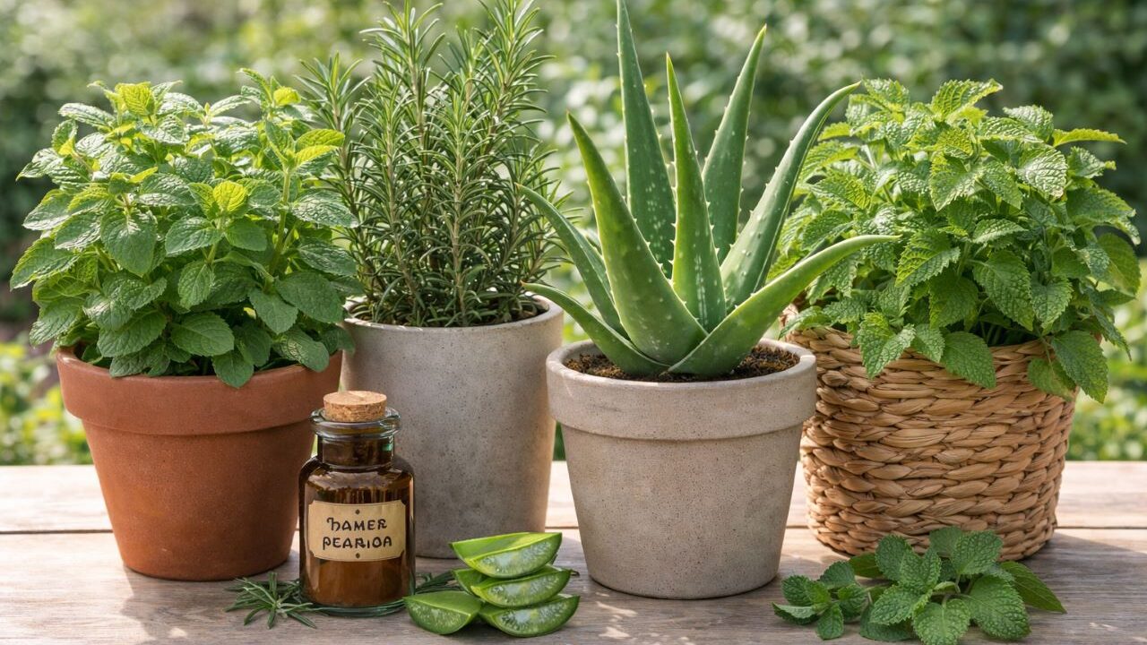 10 plantas medicinais essenciais para ter em casa e montar uma verdadeira farmácia natural