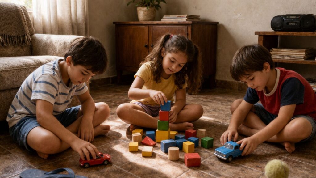 Compare a infância dos anos 80 com a de hoje e entenda o que mudou no comportamento das crianças em casa