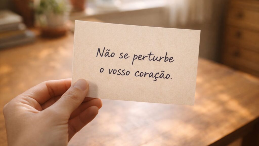 Quando a mente não para, essa palavra de João pode trazer calma e aliviar a ansiedade