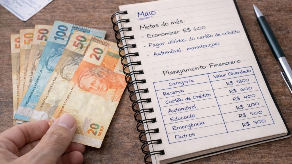 5 dicas para juntar dinheiro em 2026 mesmo ganhando pouco e começar a ver resultado de verdade