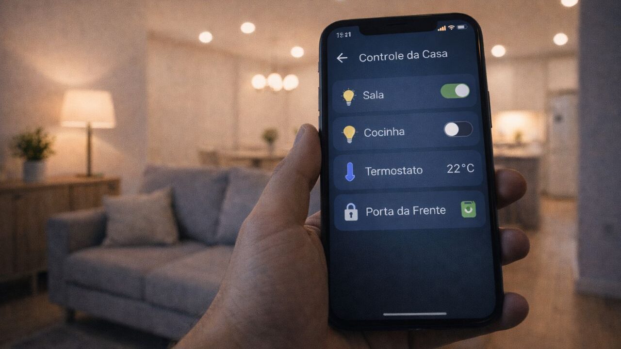 Aprenda como deixar a casa inteligente e automatize sua rotina com soluções simples que funcionam