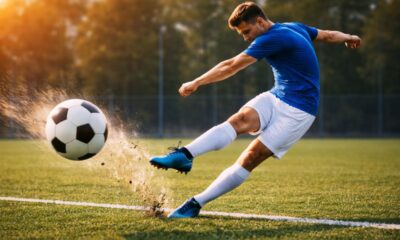 Aprenda como chutar mais forte no futebol e aumente a potência sem perder o controle da bola