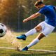 Aprenda como chutar mais forte no futebol e aumente a potência sem perder o controle da bola