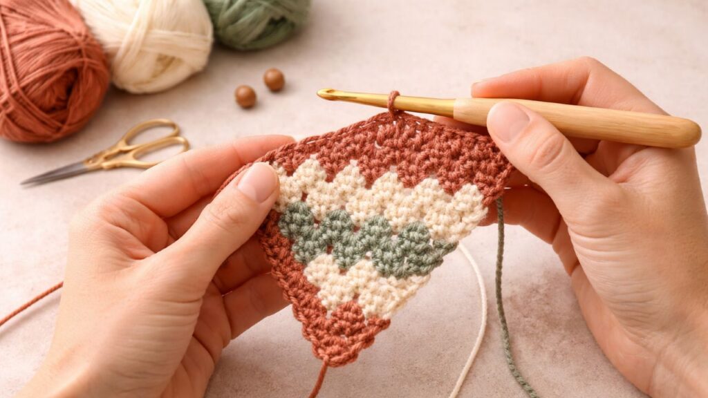 Faça bandana de crochê fácil em poucos passos e tenha uma peça bonita pronta rapidamente