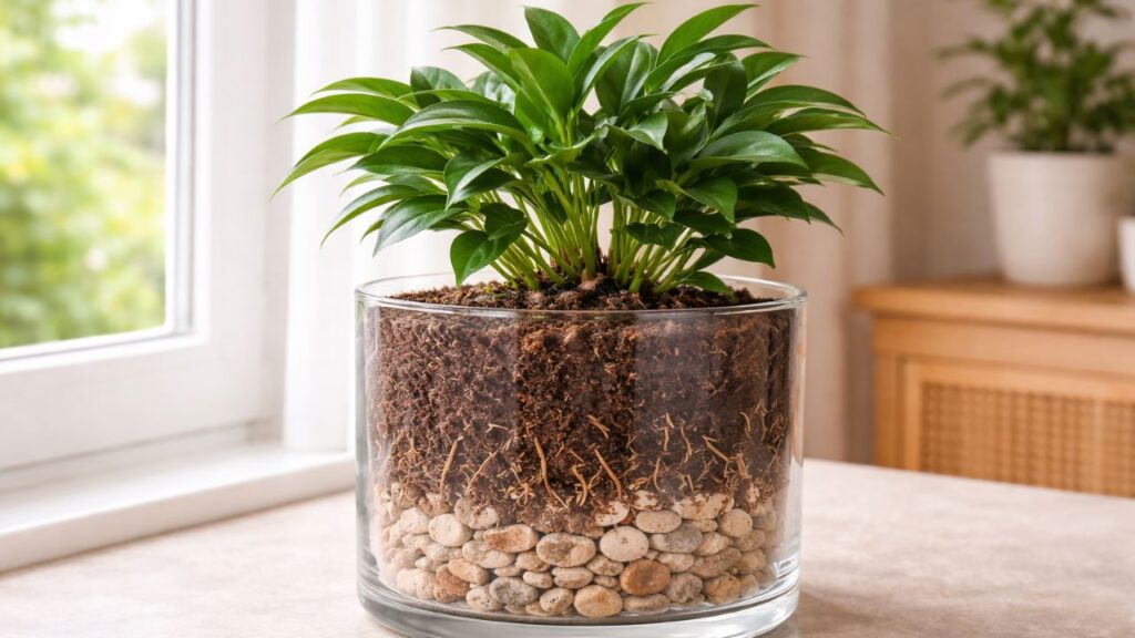 O segredo para ter plantas bonitas sem regar todo dia mesmo dentro de casa