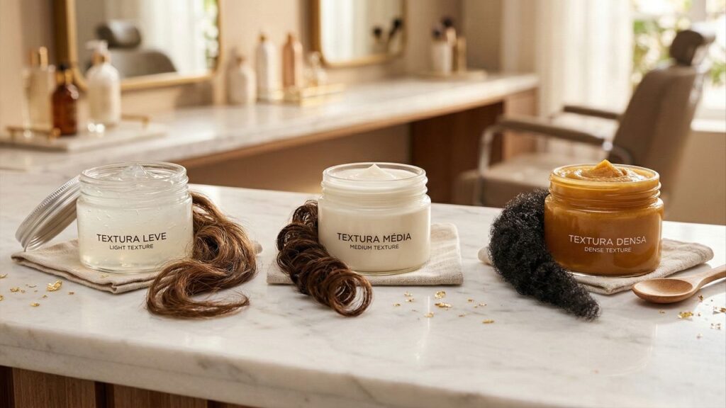 Melhores cremes para cabelos cacheados e secos por tipo de curvatura