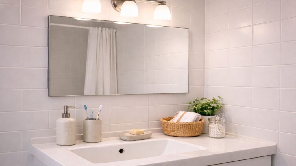 Como ter um banheiro moderno fugindo de 7 detalhes que deixam o ambiente com apar&ecirc;ncia brega