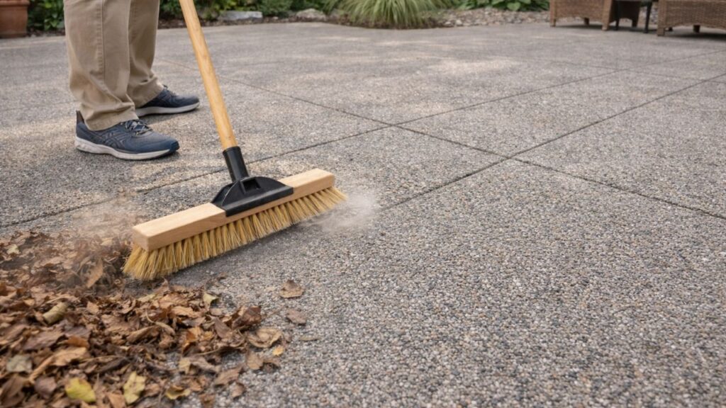 Substitua o cimento pelo piso drenante da Holanda e livre seu quintal de poças escorregadias para sempre