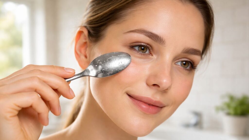 Como o choque térmico facial com soro fisiológico gelado deixa o rosto radiante ao acordar