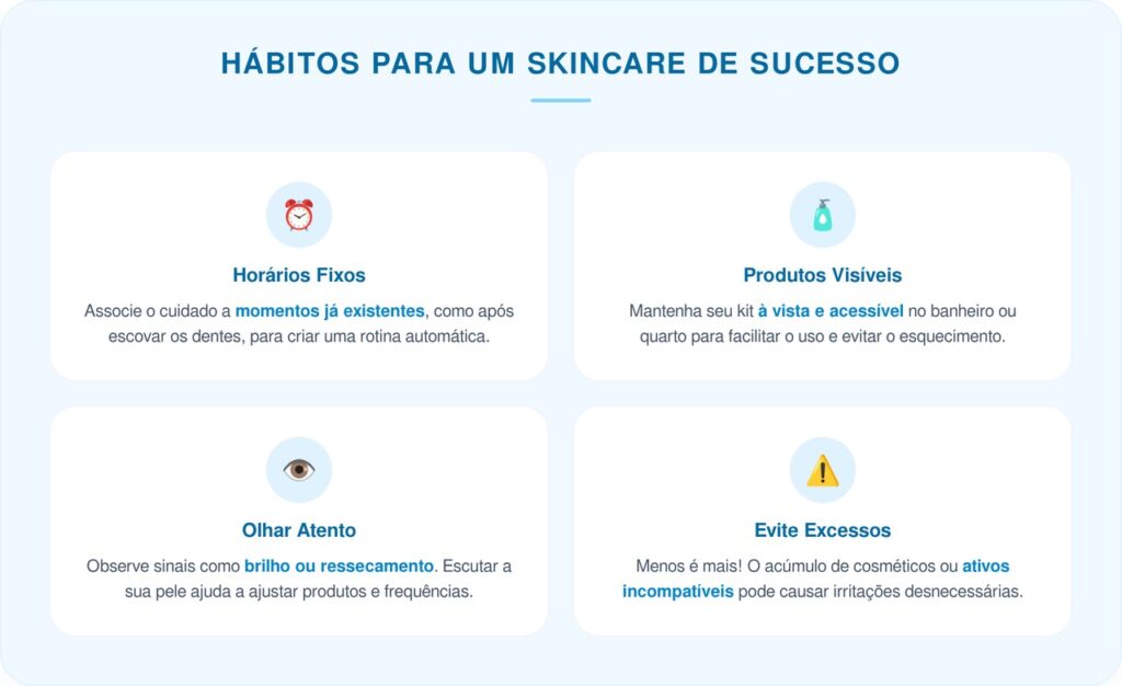 Como ter a pele perfeita com 4 hábitos de skincare simples e muito baratos