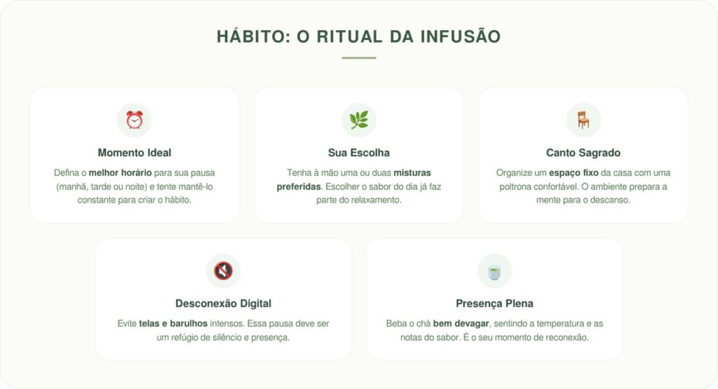 Como o chá de ervas pode transformar o ritual de autocuidado na terceira idade